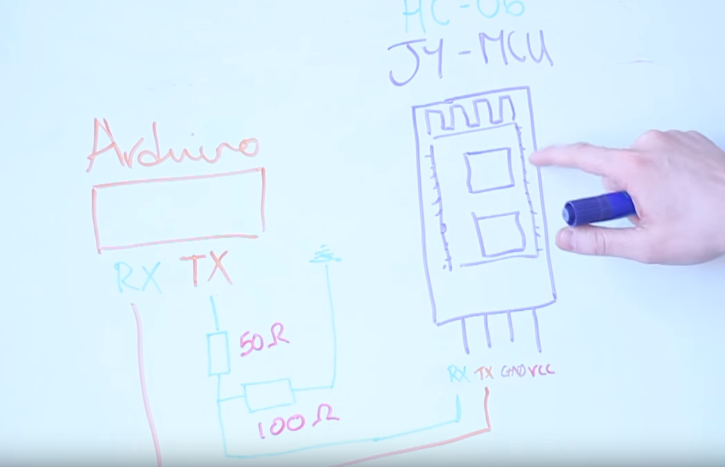 Serial HC06 to Arduino