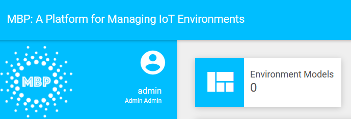 press environment models in the dashboard