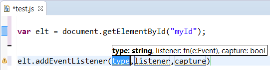 Context Information for parameters