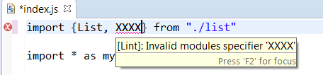 ES Modules specifier validation