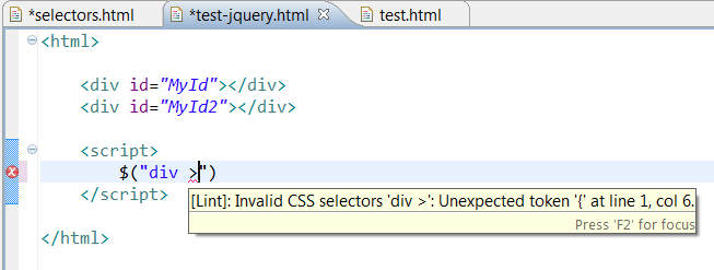 jQuery Extension Validation