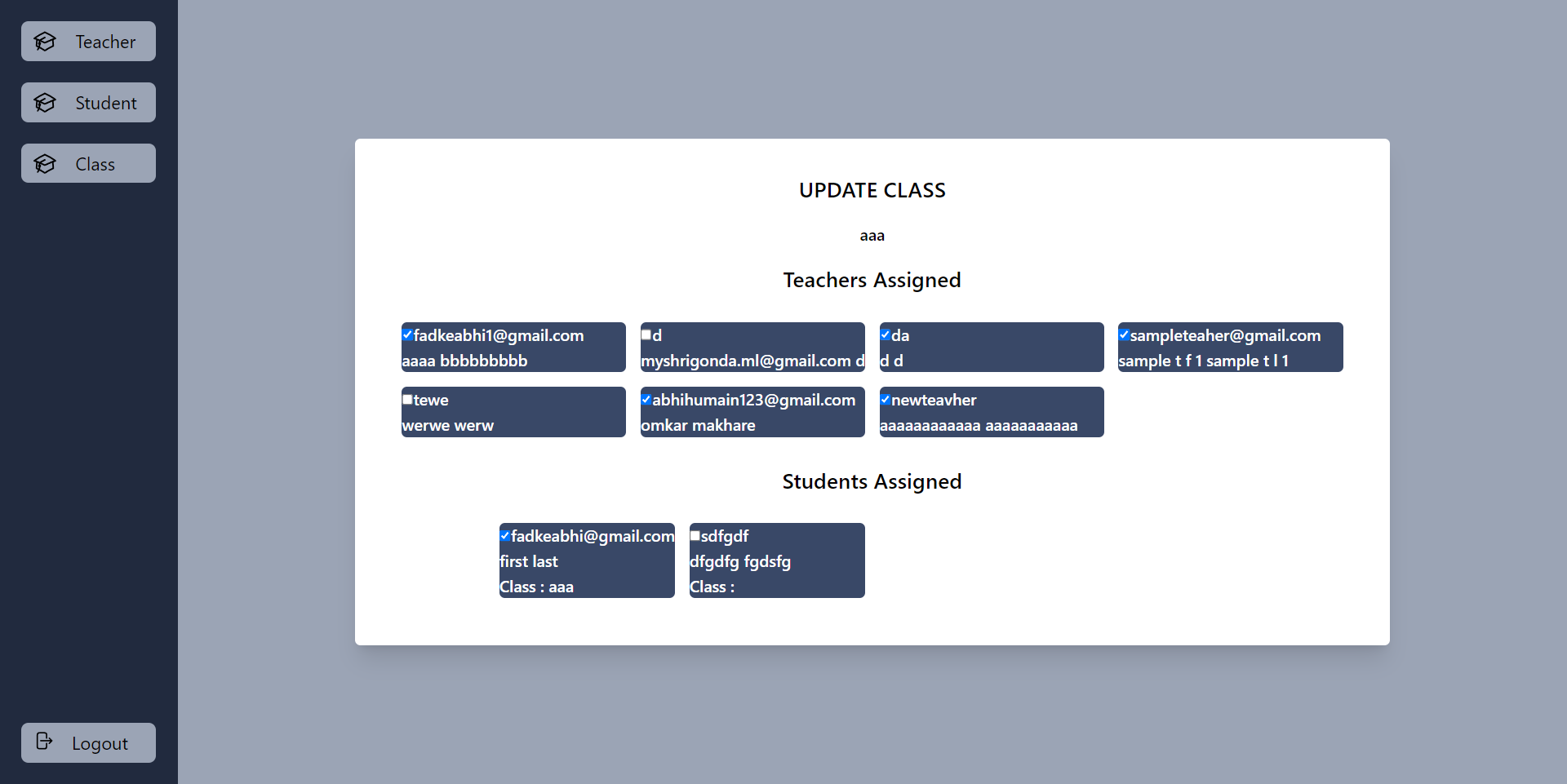 AdminDashbordClassUpdate.png