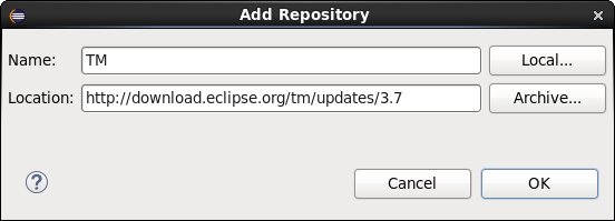 Adding new repository