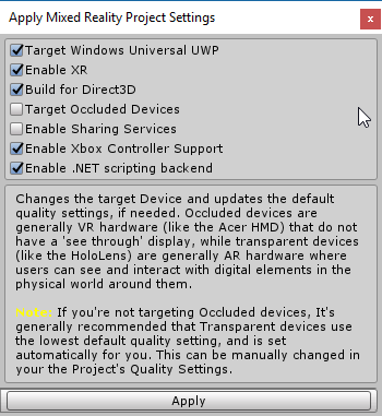MixedRealityProjectOptions.png