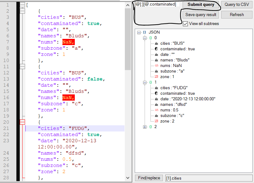 json viewer with remespath query.PNG