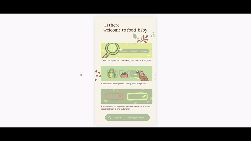 Food Baby App Demo.gif