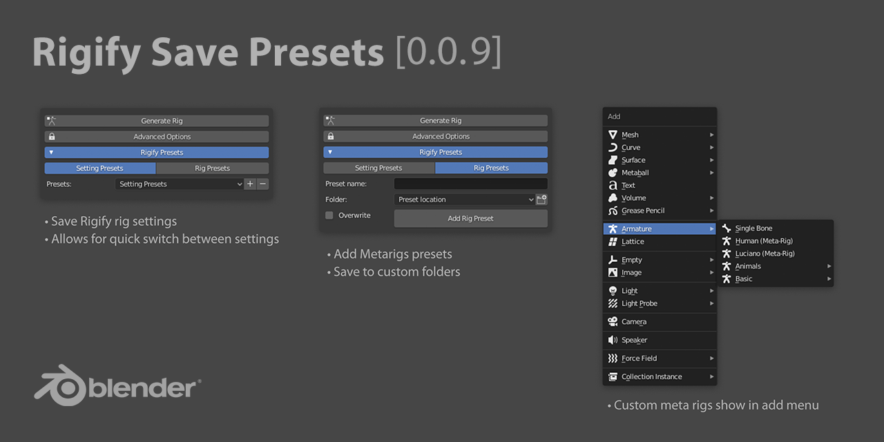 'Example Rig Presets'